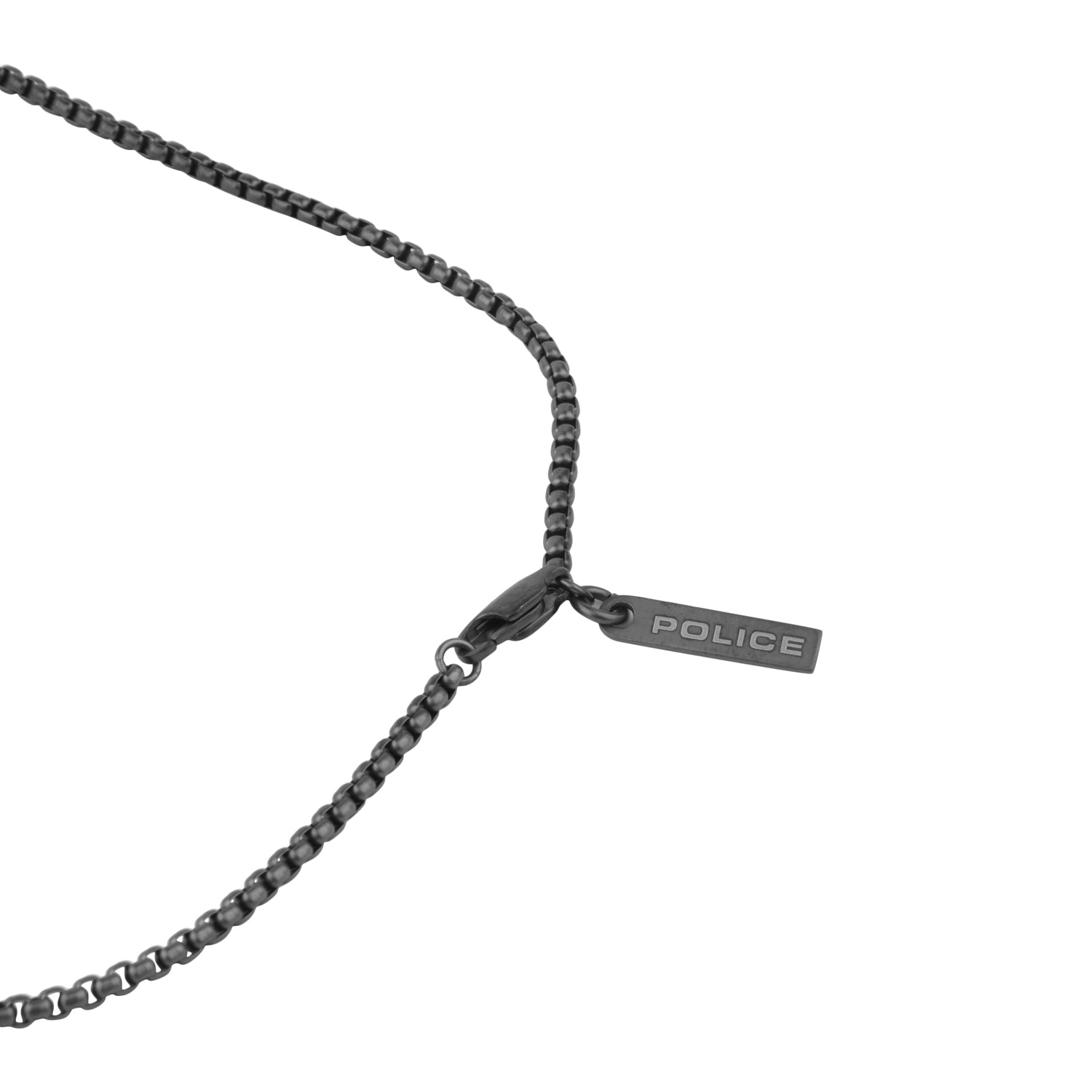 Police Black Necklace for Men - PEJGN2009202