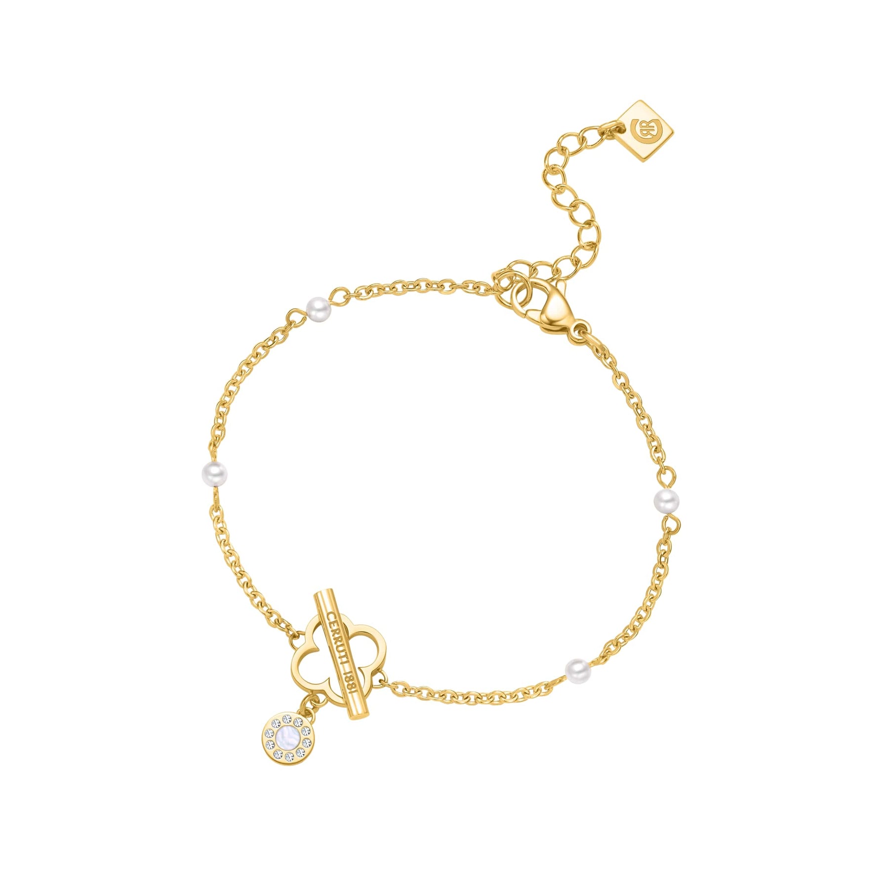 Cerruti 1881 Mop Gold Greta Bracelet For Women - CIJLB0010401