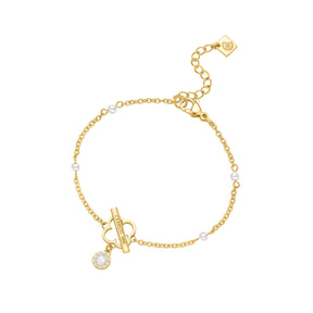 Cerruti 1881 Mop Gold Greta Bracelet For Women - CIJLB0010401