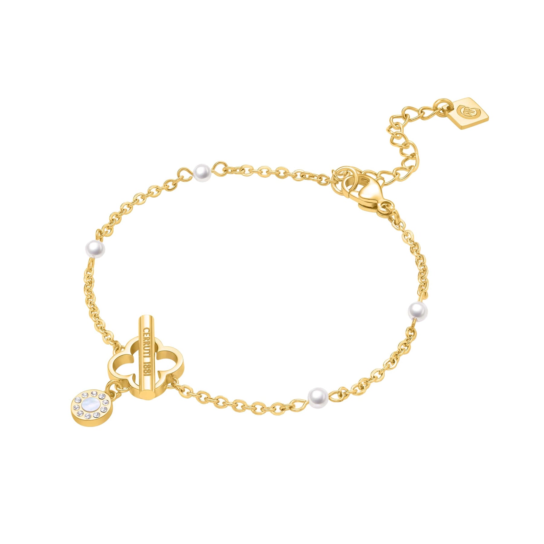 Cerruti 1881 Mop Gold Greta Bracelet For Women - CIJLB0010401