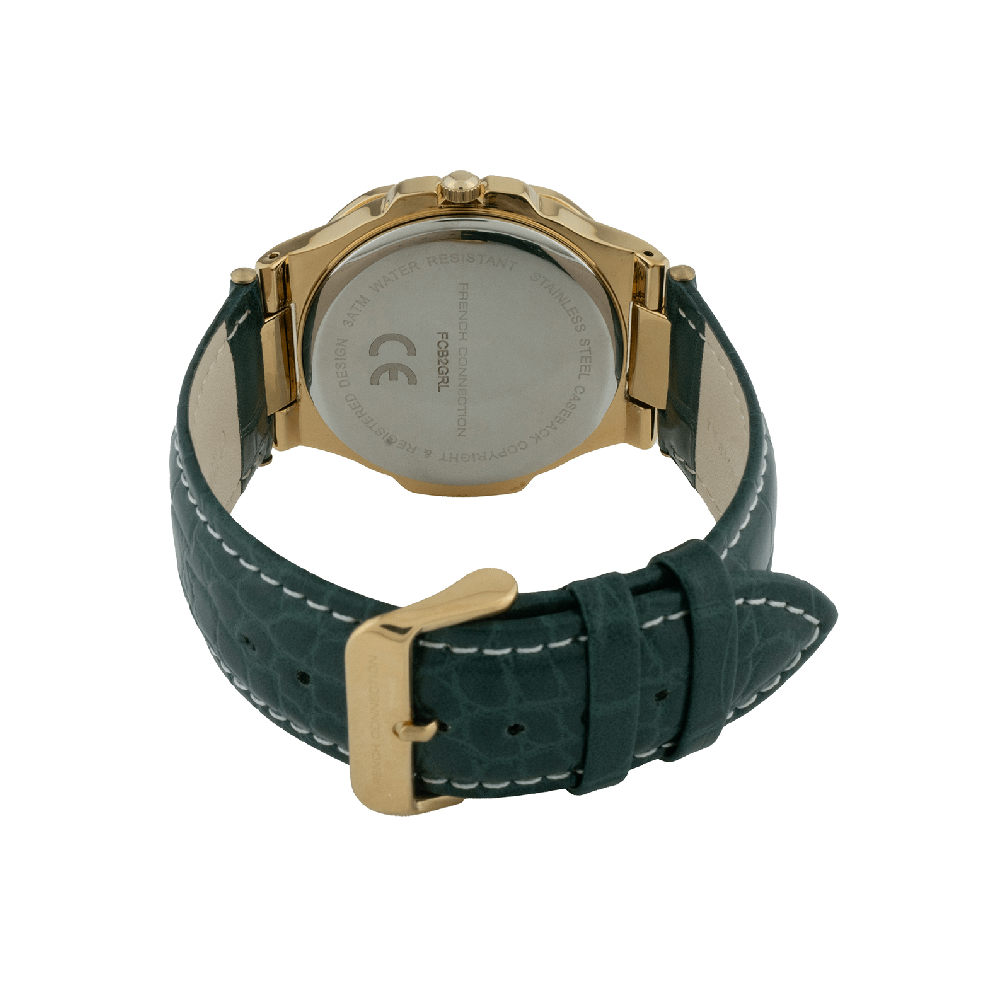 French Connection Analogue Green Dial Men's Watch -FCB2GRL