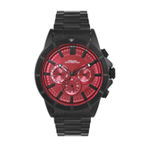 French Connection Multi function Red Dial Men's Watch -FCH05BM-R