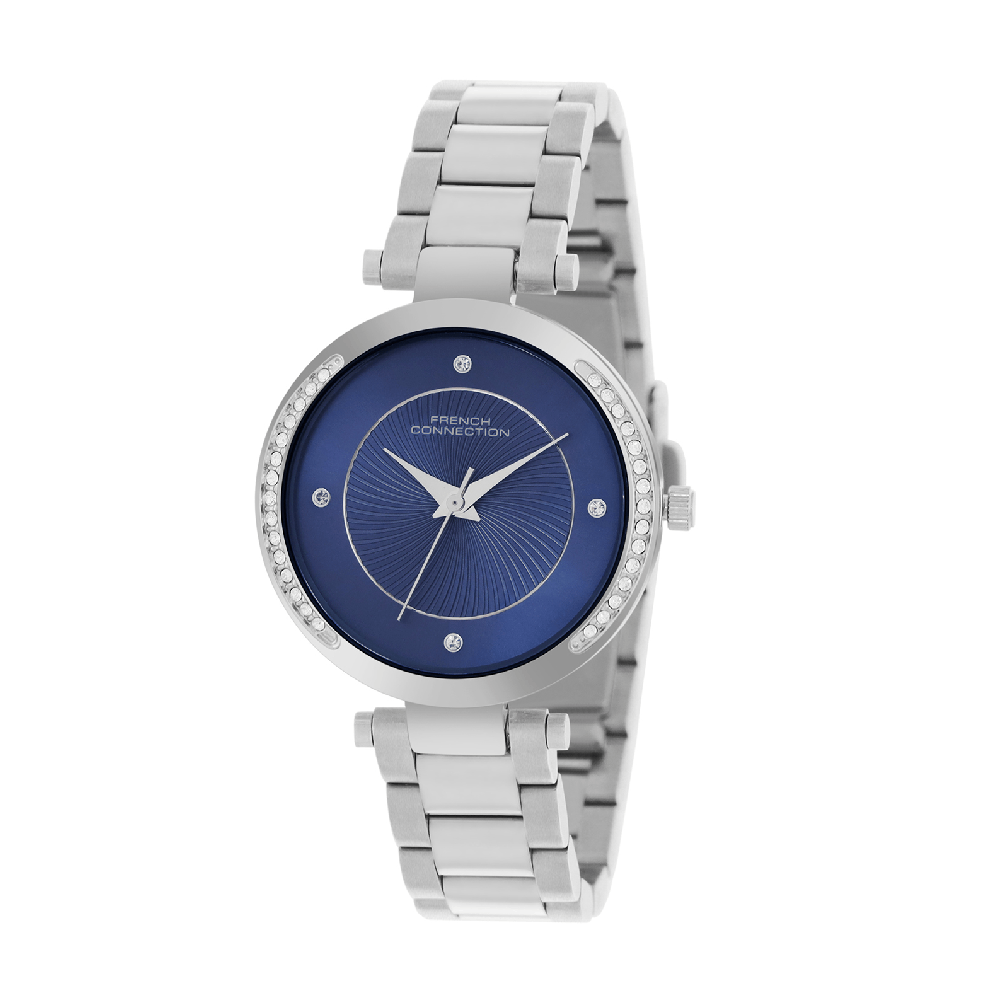 French Connection Analogue Blue289C Dial Men's Watch -FCH07SM