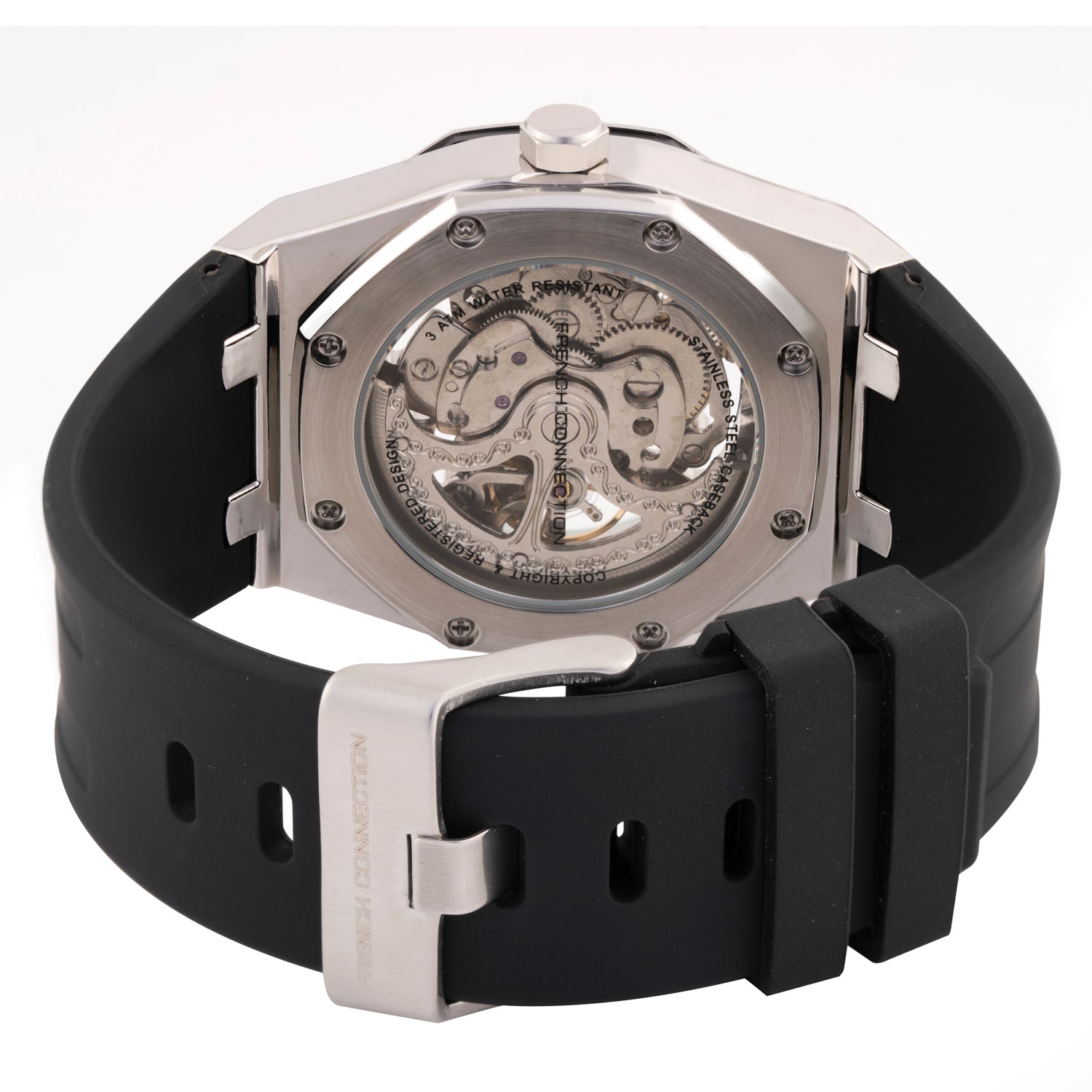 French Connection Analog Silver Dial Men's Watch-FCK2B-S