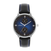 French connection Opus Blue Round Dial Mens Mult Function Watch FCN066UBL