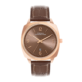 French connection Solistice Brown Dial Mens Analogue Watch FCN084BRL