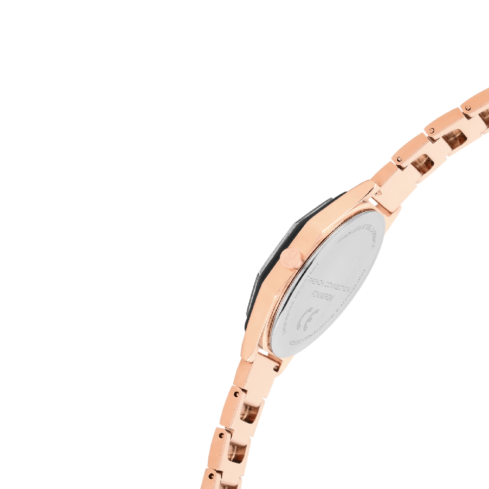 French Connection Analogue Rose Gold Dial Men's Watch -FCN090RGM