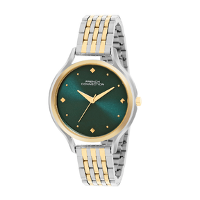 French Connection Analogue Green Dial Men's Watch -FCN096NTM