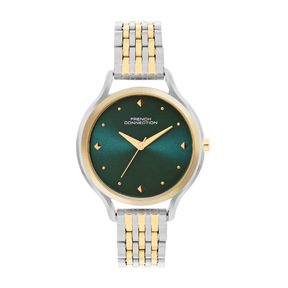 French Connection Analogue Green Dial Men's Watch -FCN096NTM