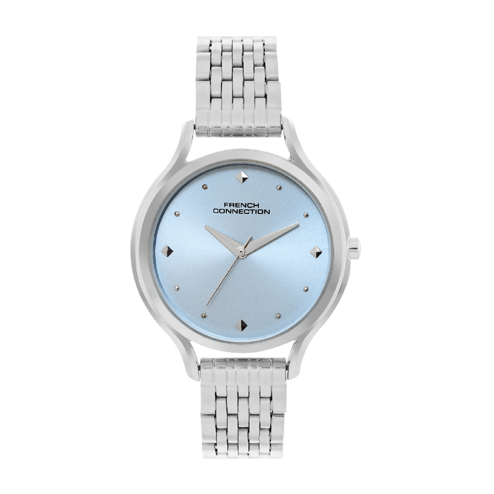 French Connection Analogue Sky Blue Dial Men's Watch -FCN096USM