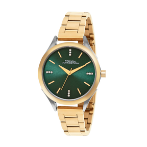 French Connection Analogue Green Dial Men's Watch -FCN099NGM