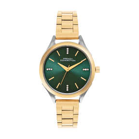 French Connection Analogue Green Dial Men's Watch -FCN099NGM