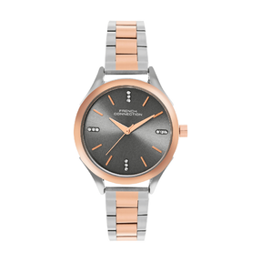 French Connection Analogue Grey Dial Men's Watch -FCN099RTM