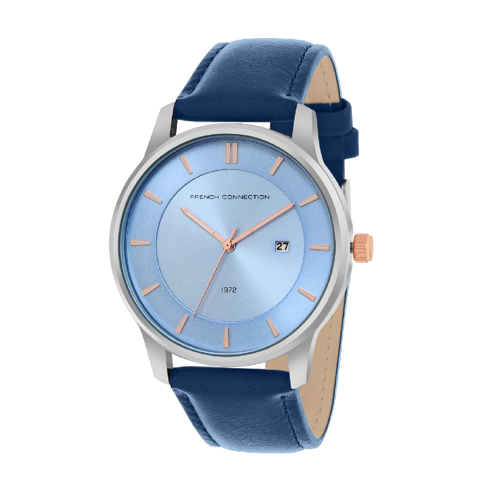 French connection Analog Blue Dial Men's Watch-FCN00090A