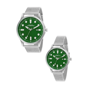 French Connection Analog Green Dial Unisex's Watch-FCN080NSM