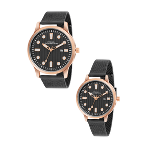 French Connection Analog Black Dial Unisex's Watch-FCN080BM