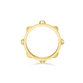 Police Women's Fizzy Gold Stainless Steel Ring - PEJLF0001604