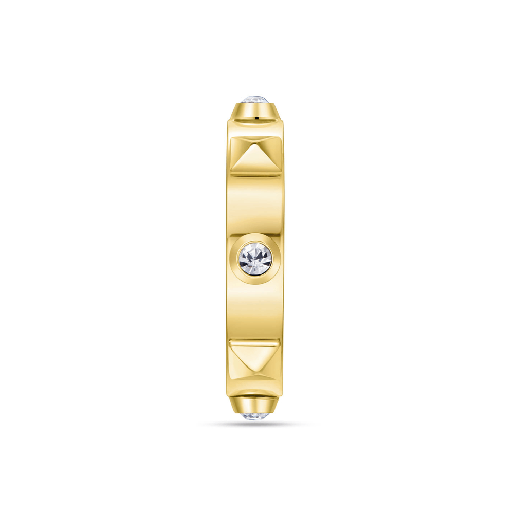 Police Women's Fizzy Gold Stainless Steel Ring - PEJLF0001604