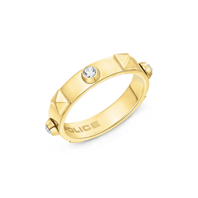 Police Women's Fizzy Gold Stainless Steel Ring - PEJLF0001604