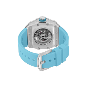 French connection Quadra Rex Blue Tonneau Mens Automatic Watch FCA08U