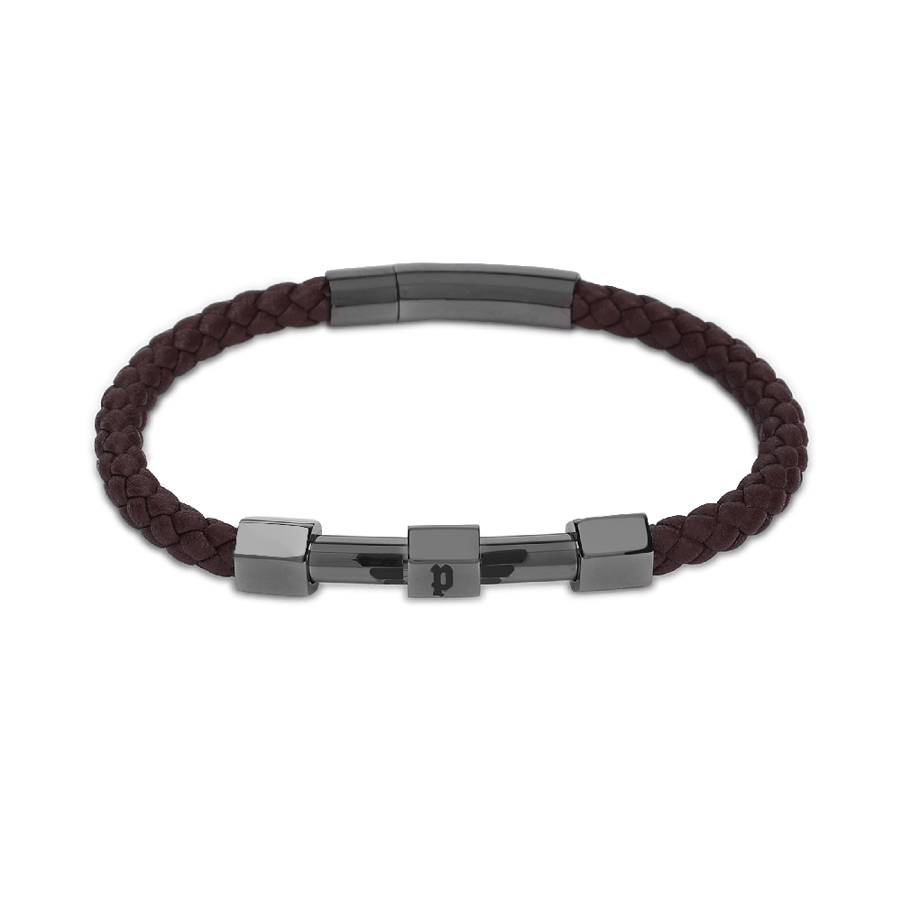 Police Urban Rebel Bolt Bracelet for Men - PEAGB2211203