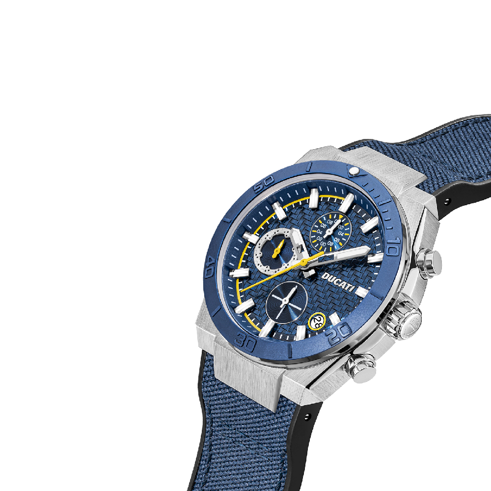 Ducati Men's Watch With Blue Strap