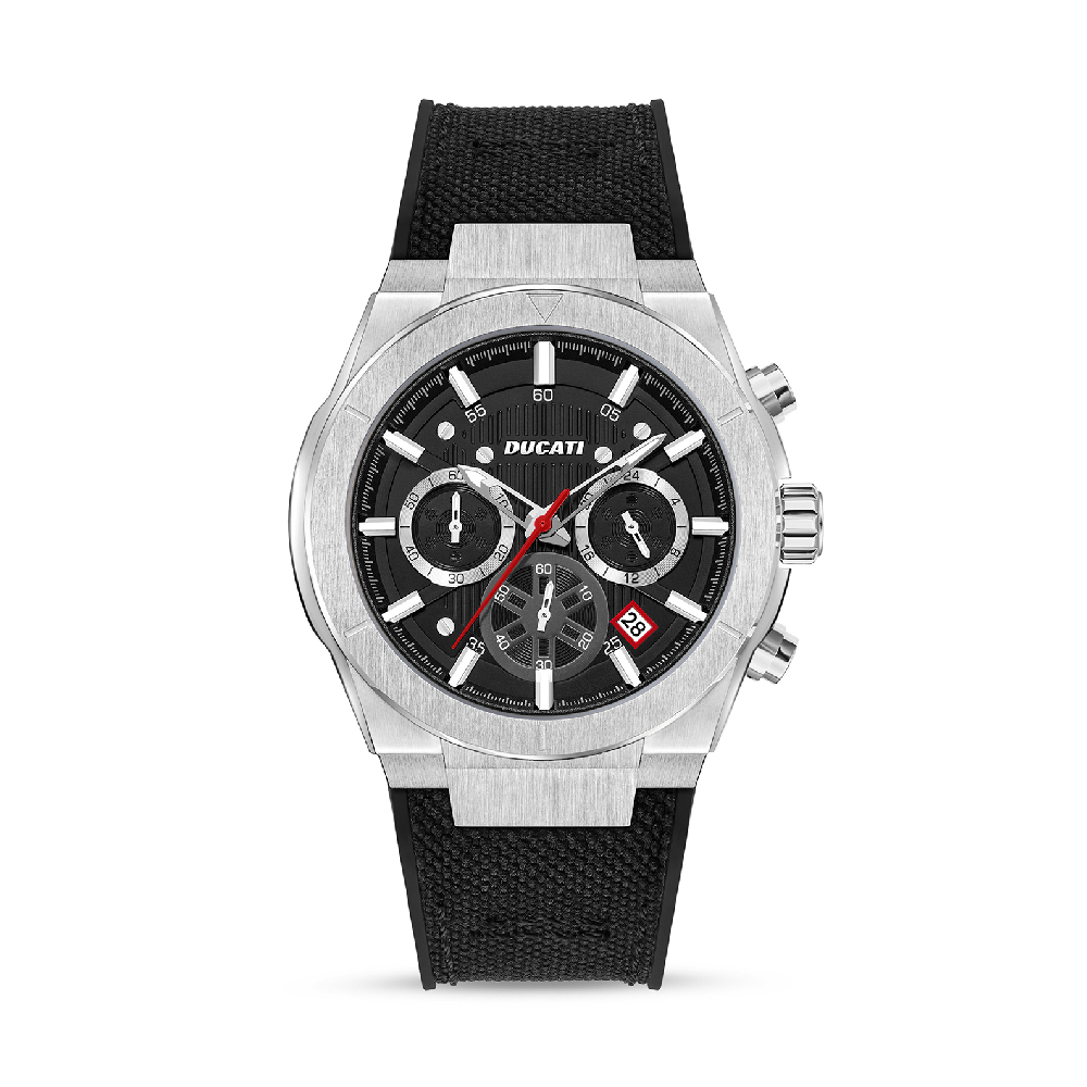 Ducati Men's Watch With Black Strap