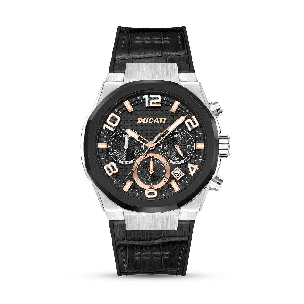 Ducati Men's Watch With Black Strap