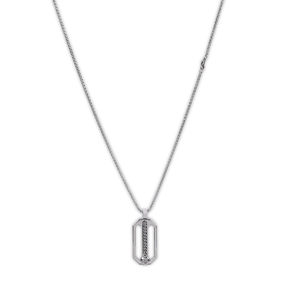 Police Silver Necklace for Men - PEJGN2009201