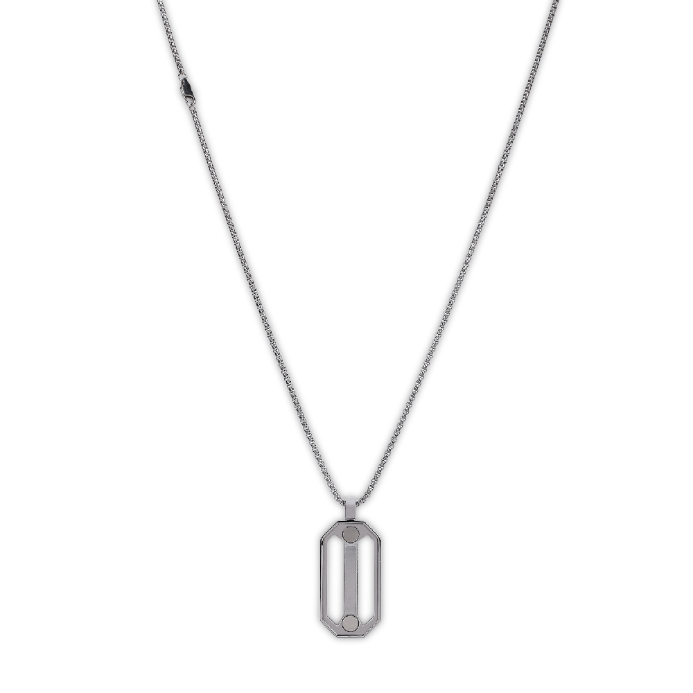 Police Silver Necklace for Men - PEJGN2009201