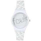 FCUK Analog White Dial Unisex-Adult's Watch-FC171W