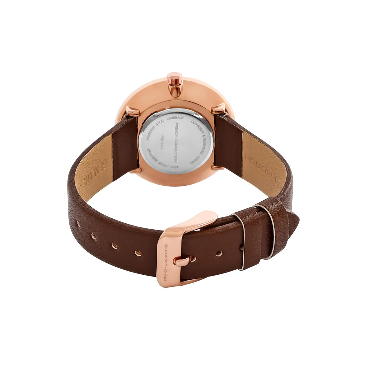 French Connection Analog Brown Dial Women's Watch-FCL21-F