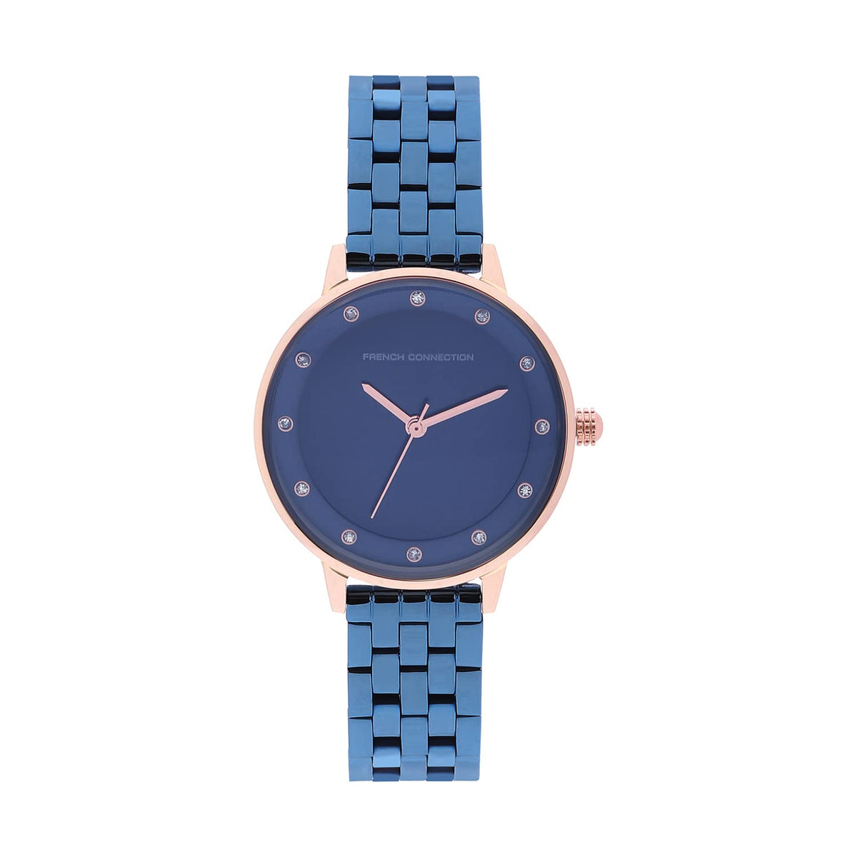 French Connection Analog Blue Dial Women's Watch-FCN00035D